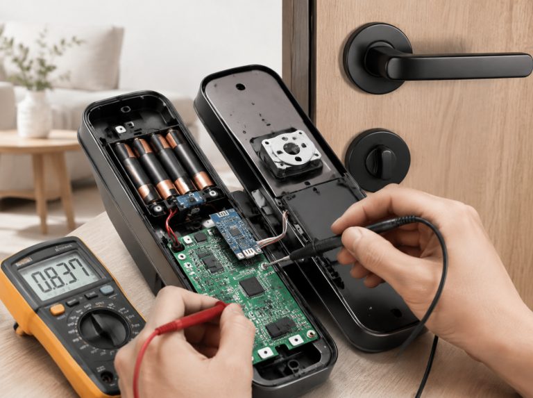 低功耗智能锁电子控制板